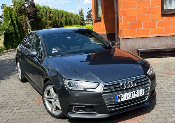 Audi A4 cena 69900 przebieg: 295500, rok produkcji 2017 z Warszawa małe 232